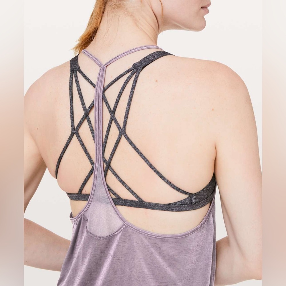 Lululemon Through The Movement Tank Smoked Mulberry - Picture 4 of 8